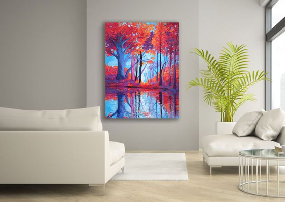 Reflections of the Soul - Landscape painting