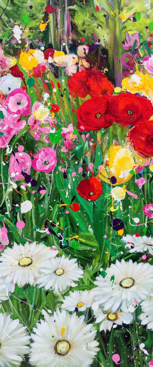 the flowers spoke your name by Angie Wright