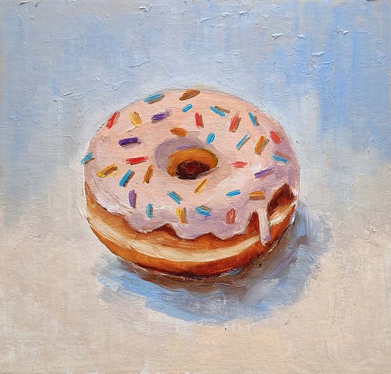 Donut Painting Food Art