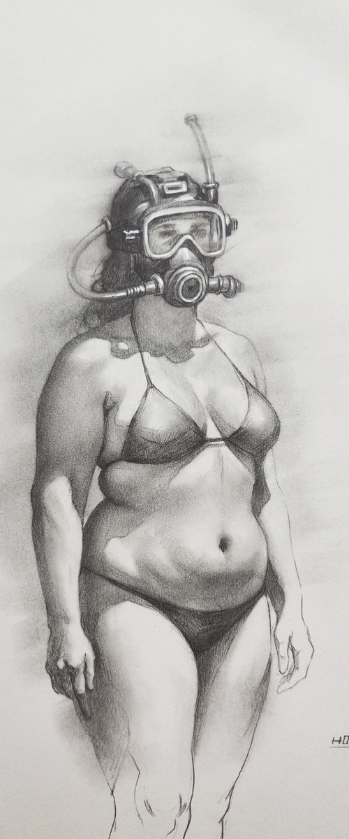 The Diver by Hongtao Huang