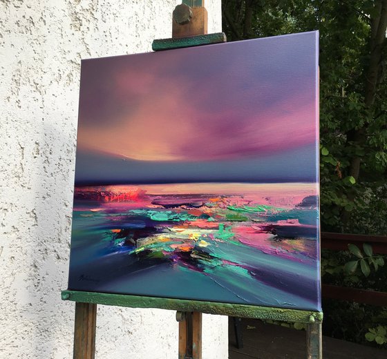 Glowing horizon