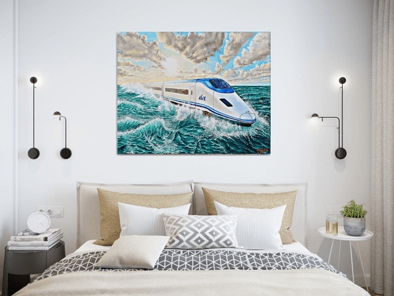 Tren AVE Transindico Sanghai  - La Azohia