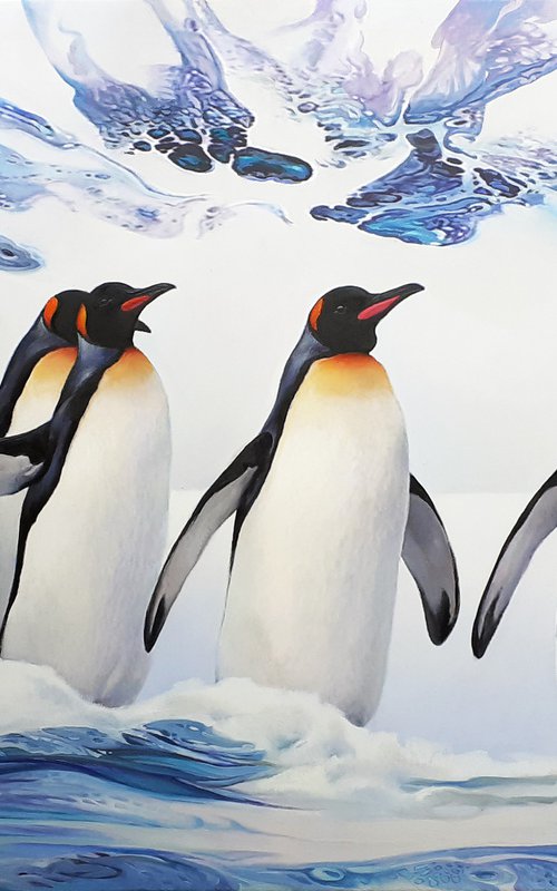 PENGUINS by Tatiana Rezvaya
