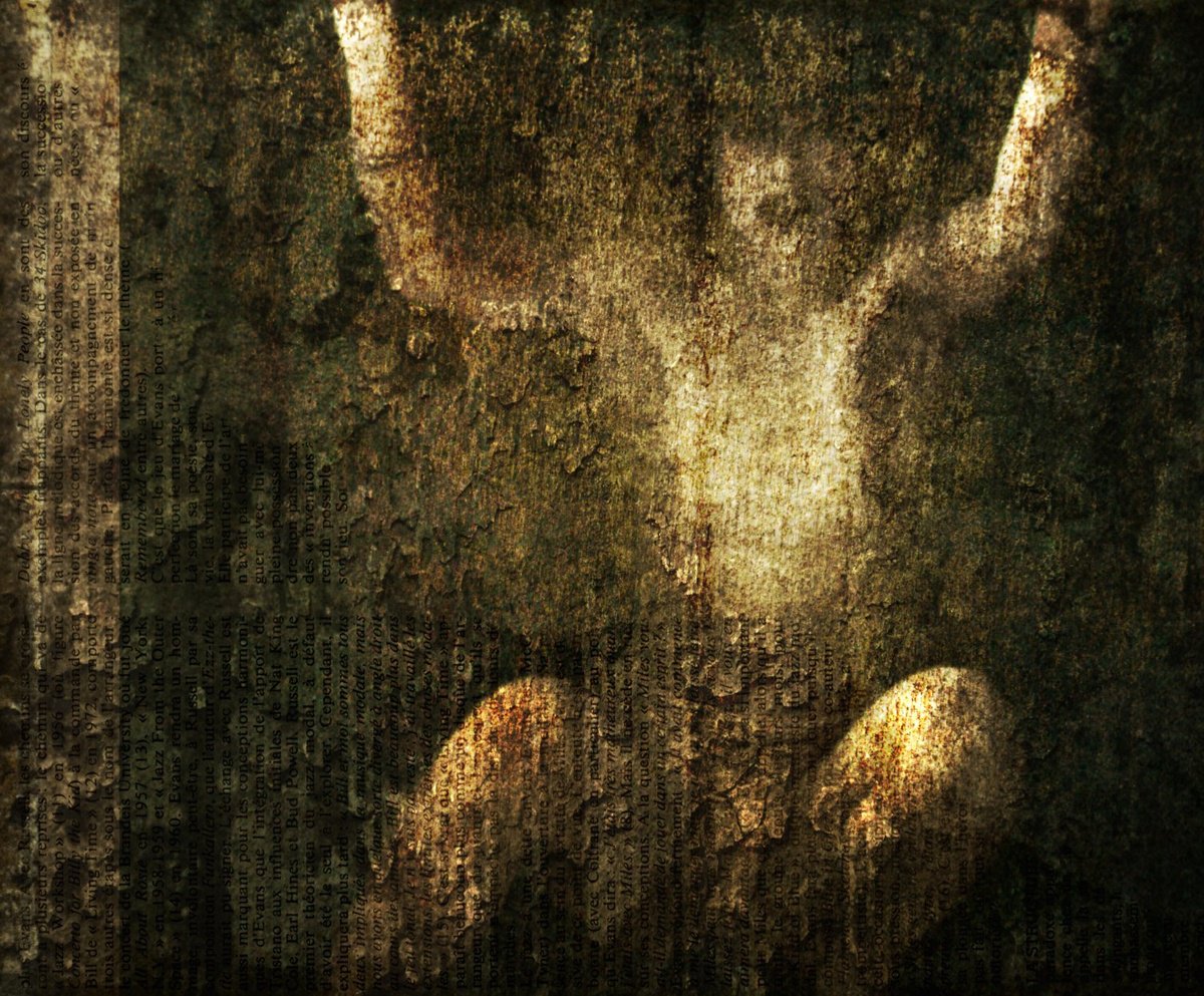 Expressive Portrait Giclee Print By Philippe Berthier, 28 X 24", L