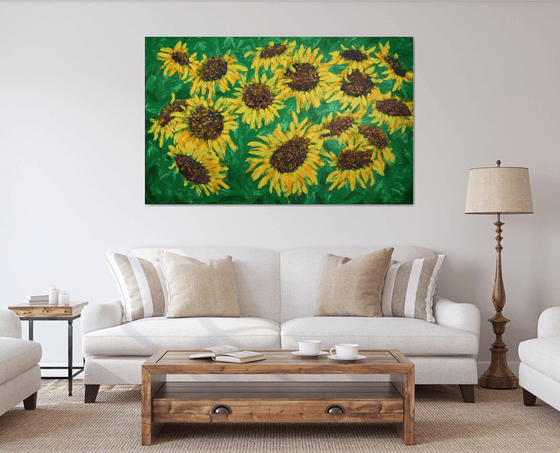Sunflowers /  ORIGINAL PAINTING