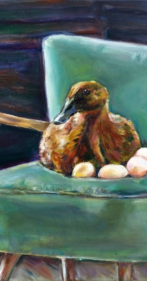 Duck At Home by Jura Kuba Art