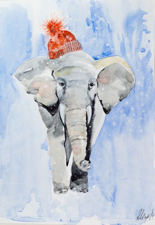Elephant Ellie by Marina Kliug