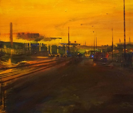 Pompadour sunset