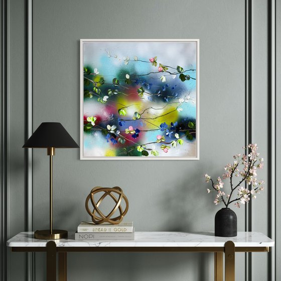 Floral Whirl I