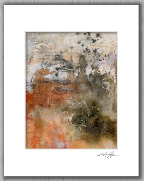 The Stillness of Silence 2 - Abstract Painting by Kathy Morton Stanion by Kathy Morton Stanion