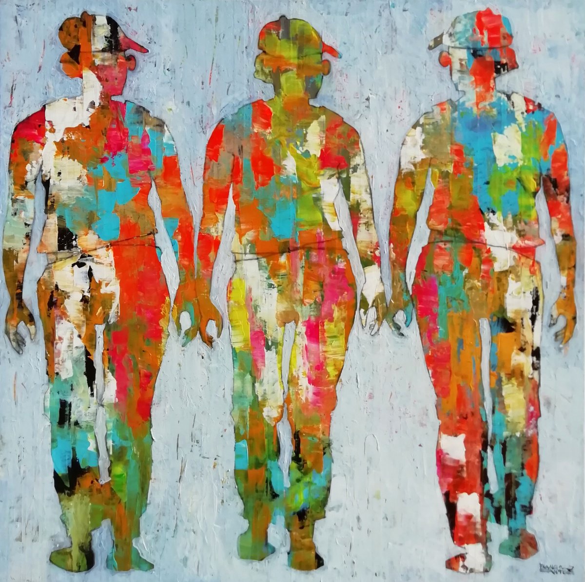 Haphaestus And Friends By Francisco Santos, 28 X 28, Artwork For Sale On Artfinder
