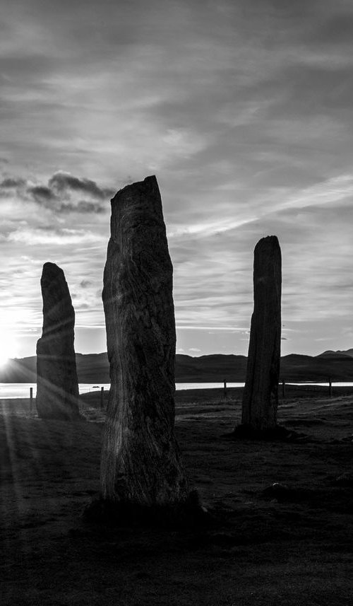 Standing Stones Sunrise - Callanish Isle of lewis by Stephen Hodgetts Photography