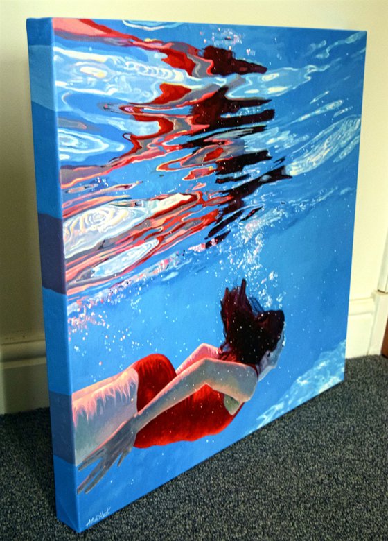 Glide - Underwater Painting