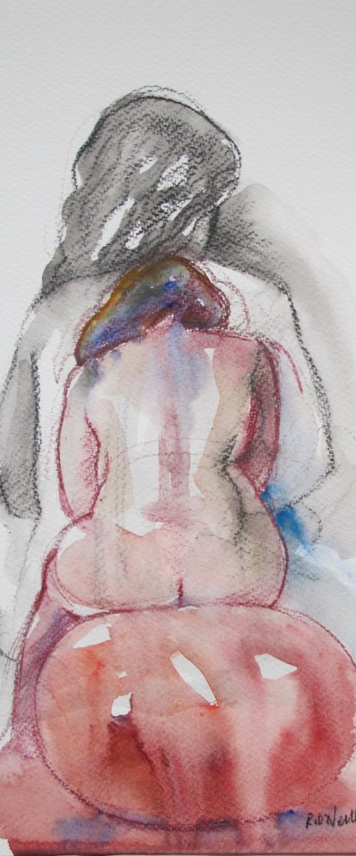 Seated nude by Rory O’Neill