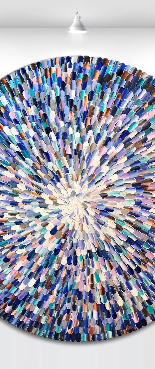‘Nix regina orbis' - 40x40" by Tatiana Georgieva