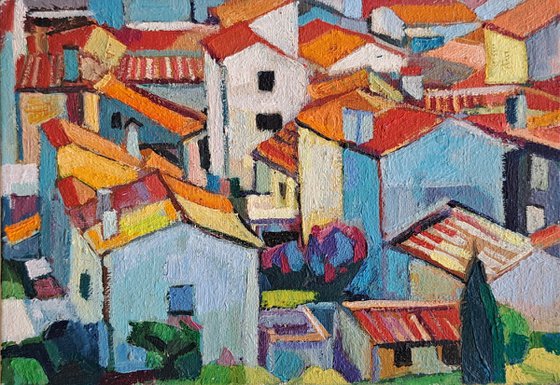 Set of two paintings, 18