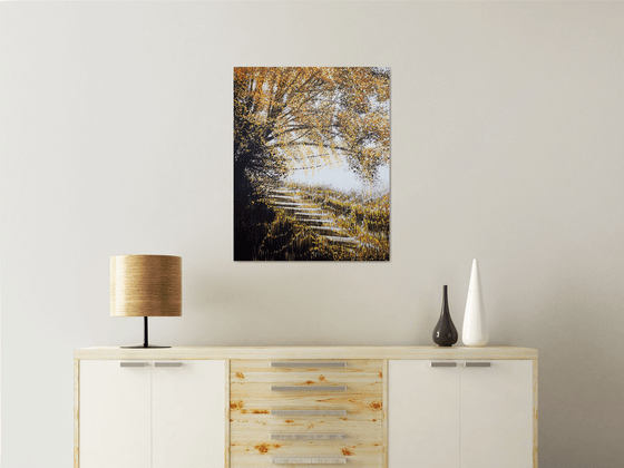 The Big Tree At Dusk