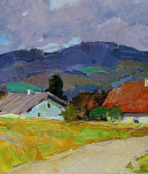 Austrian village by Aleksandr  Kryushyn