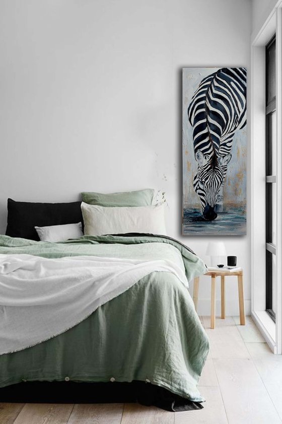 White- Black Zebra #10