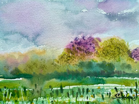 A May landscape