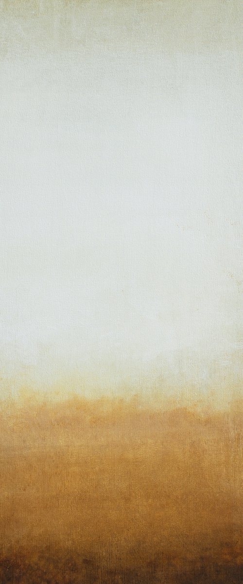 Bright Earth 210803, minimalist abstract earth tones by Don Bishop