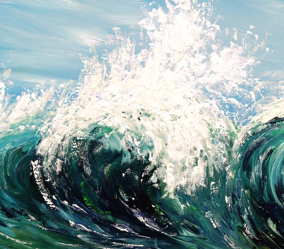 Seascape Breaking Waves XL 2