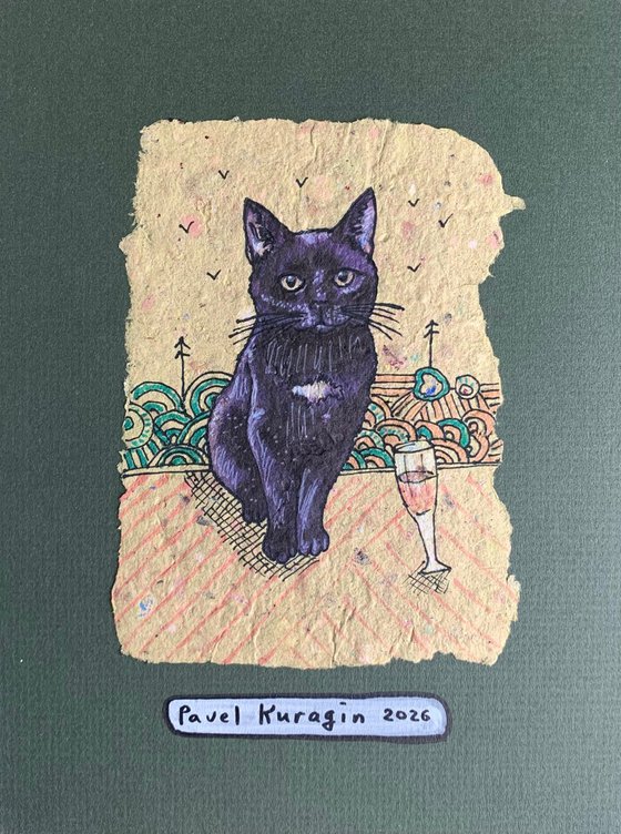 Black Black cat