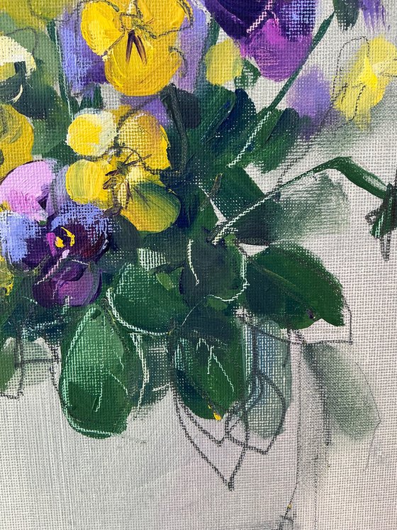 Pansies Bouquet