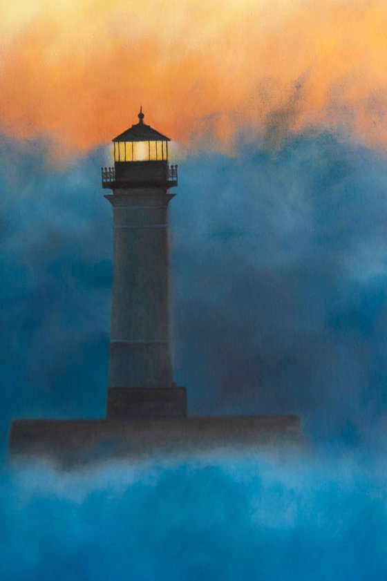 The Lighthouse in the Mist