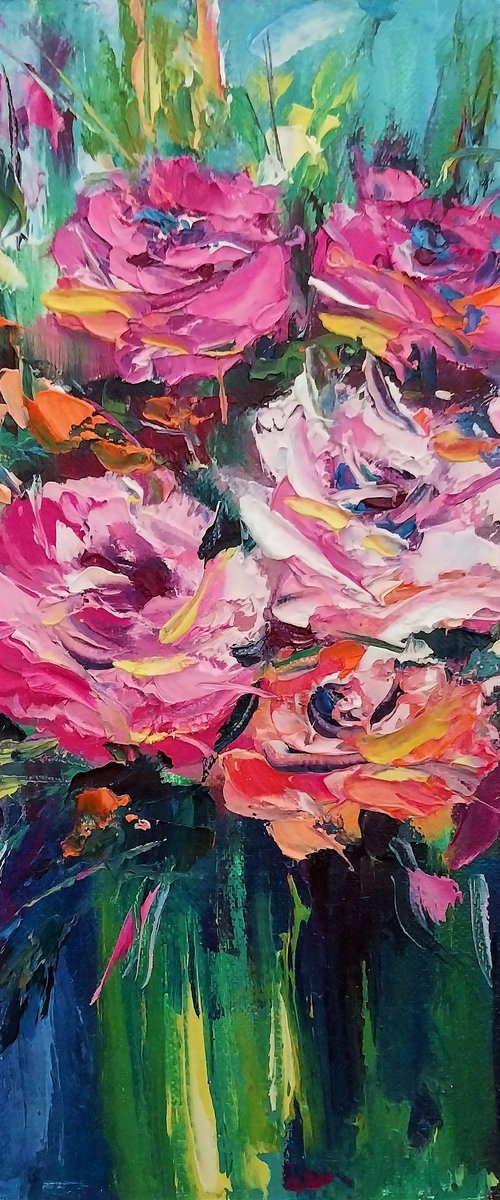Abstract bouquet by Andrej  Ostapchuk