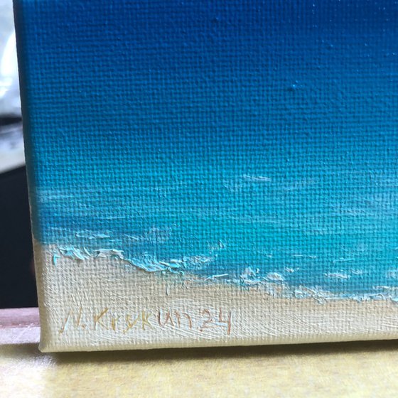 Ocean waves turquoise #1