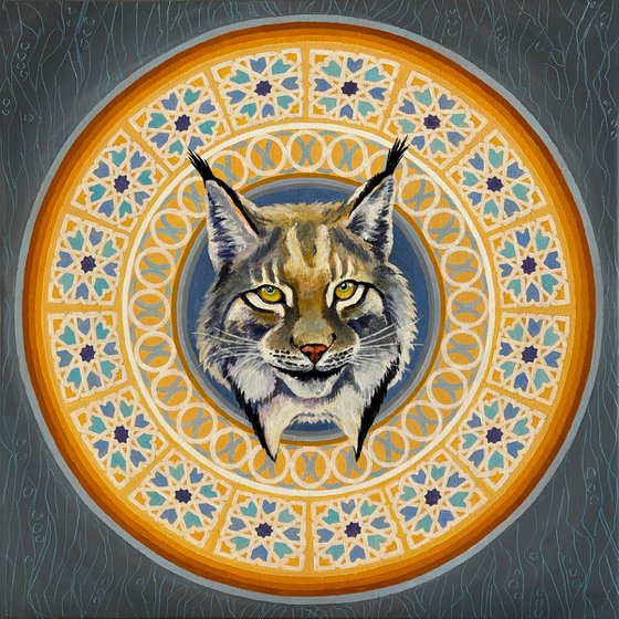 Mandala Iberian Lynx