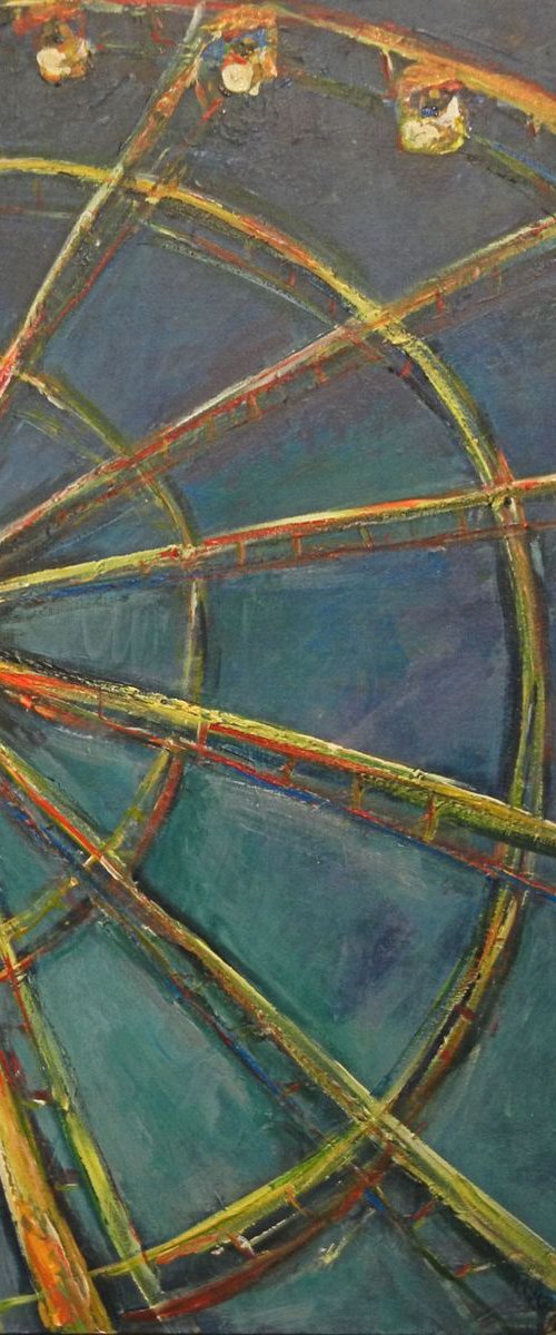 Ferris Wheel 36x36 by BenWill