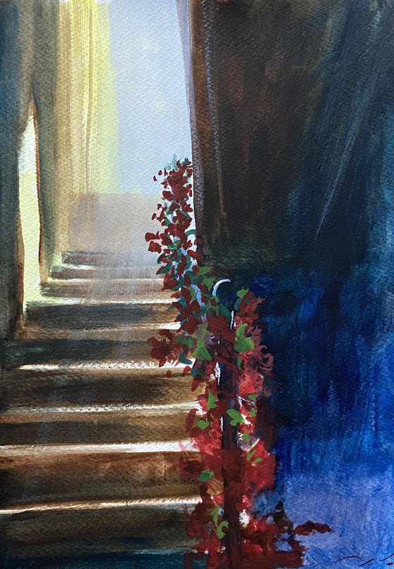 Floral Staircase