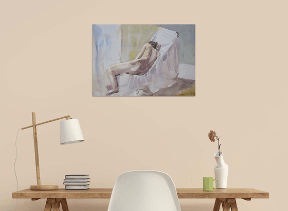 reclining female nude