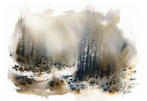 Places VI - Watercolor Meadow by ieva Janu