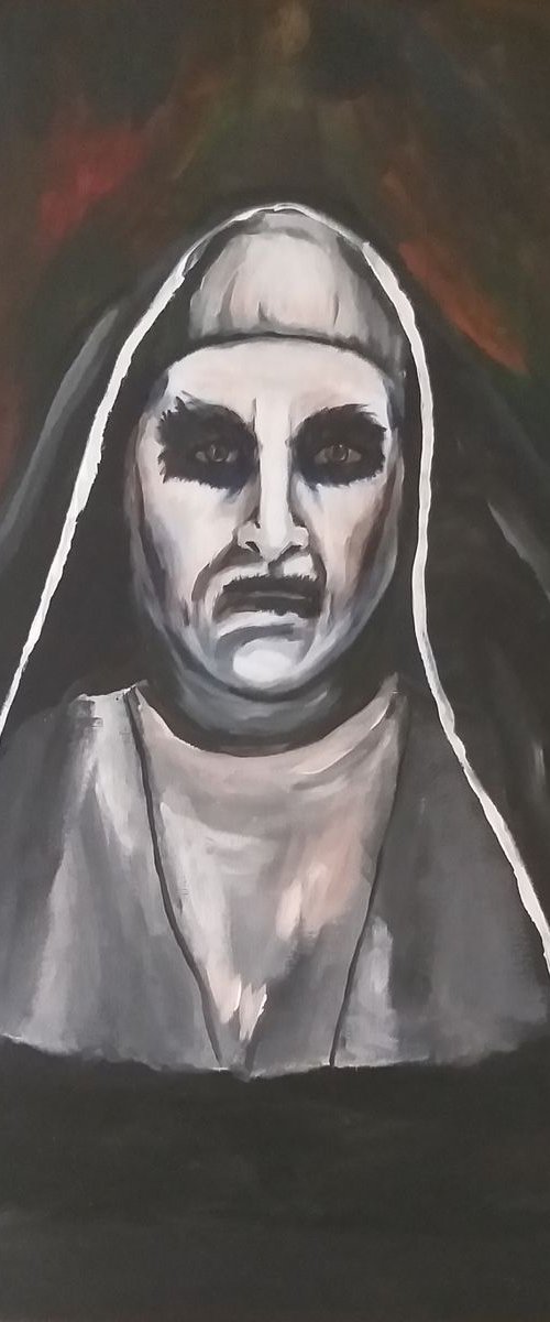 Nun Fan art for Halloween by Geeta Yerra
