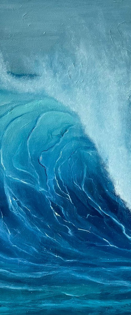 Wave by Anastasiia Novitskaya