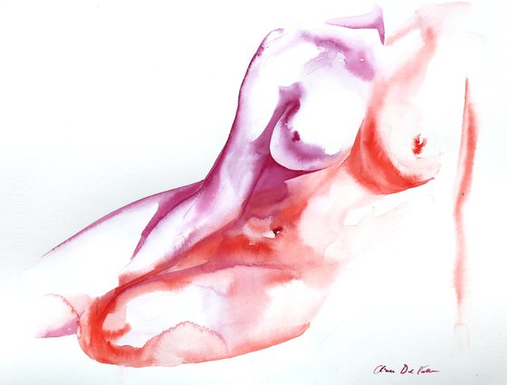 Nude painting "In Fluid Form XVIII"