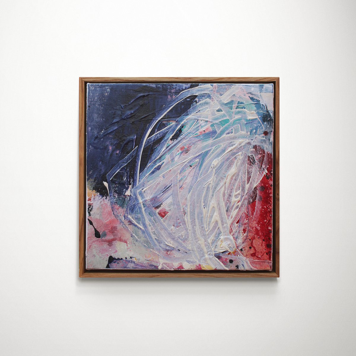 Color Stories (Of Brush Strokes And Beyond) 3 By Daniela Schweinsberg, 13 X 13, Artwork For Sale On Artfinder