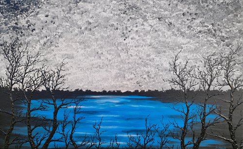 Blue lake 6 by Daniel Urbaník