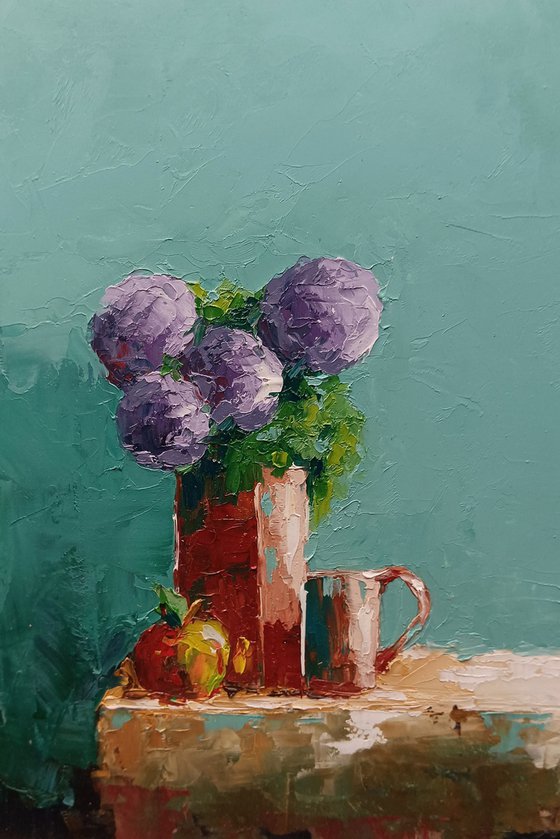 Modern still life painting