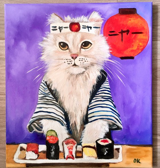 Cat Sushi maker .