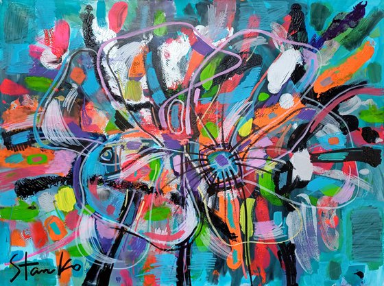 Floral abstraction-II