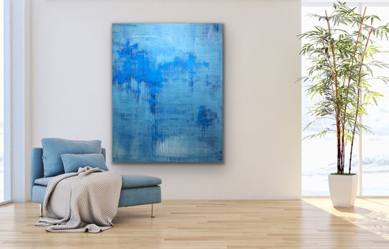 Blue In Blue (XL 60x48in)