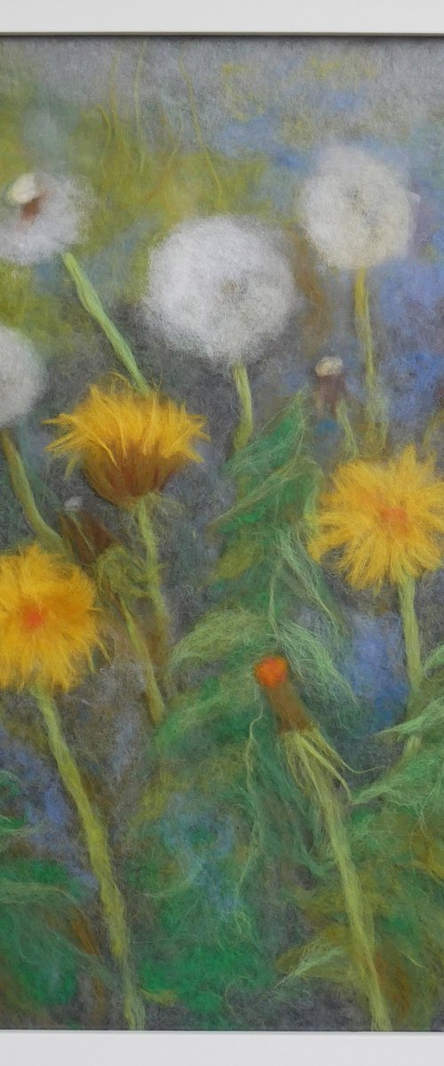 Dandelions by Elena Lykhodid