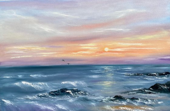 Paeceful mood - series Dreams seascape