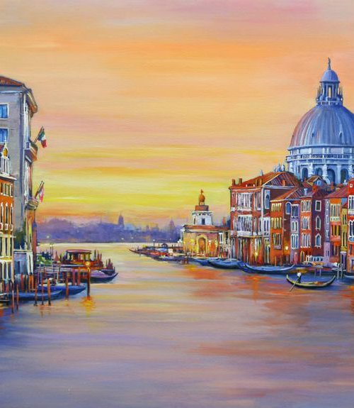 Venice Sunrise by Behshad Arjomandi