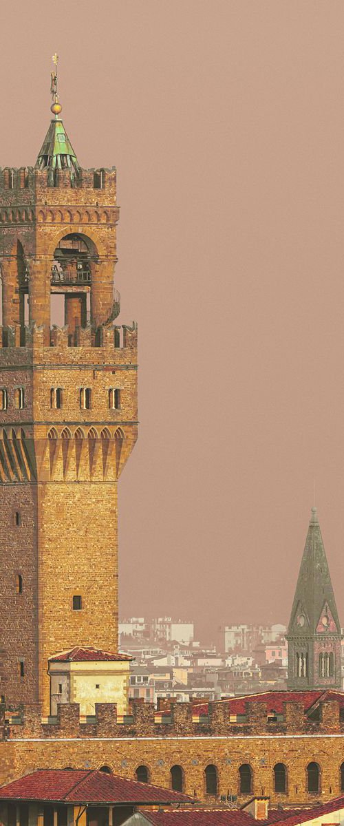 Florence V. / The Tower of Palazzo Vecchio by Peter Zelei
