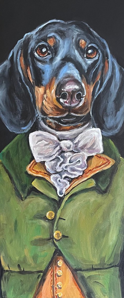 Dachshund by Louise Brown